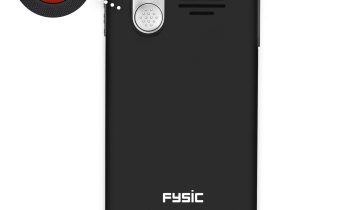 Fysic F10 - Eenvoudige Mobiele Telefoon voor Senioren – 4G GSM met SOS Paniekknop – Zwart