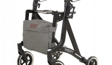 Able2 Saturn lichtgewicht rollator voor binnen en buiten champagne