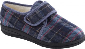 MSF pantoffel - geruit laag model - maat 39 - unisex