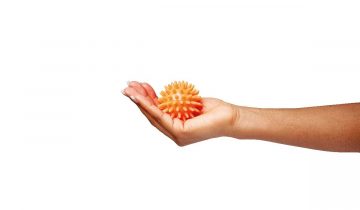 VITILITY Massagebal - extra groot - Handtrainer - Massage-accessoire - triggerpoint bal