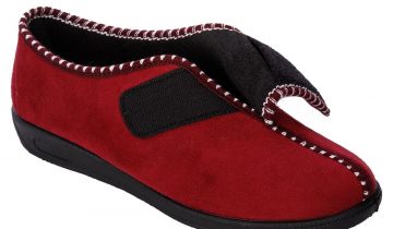 MSF pantoffel - rood - maat 36 - laag damesmodel - wasmachinewasbaar