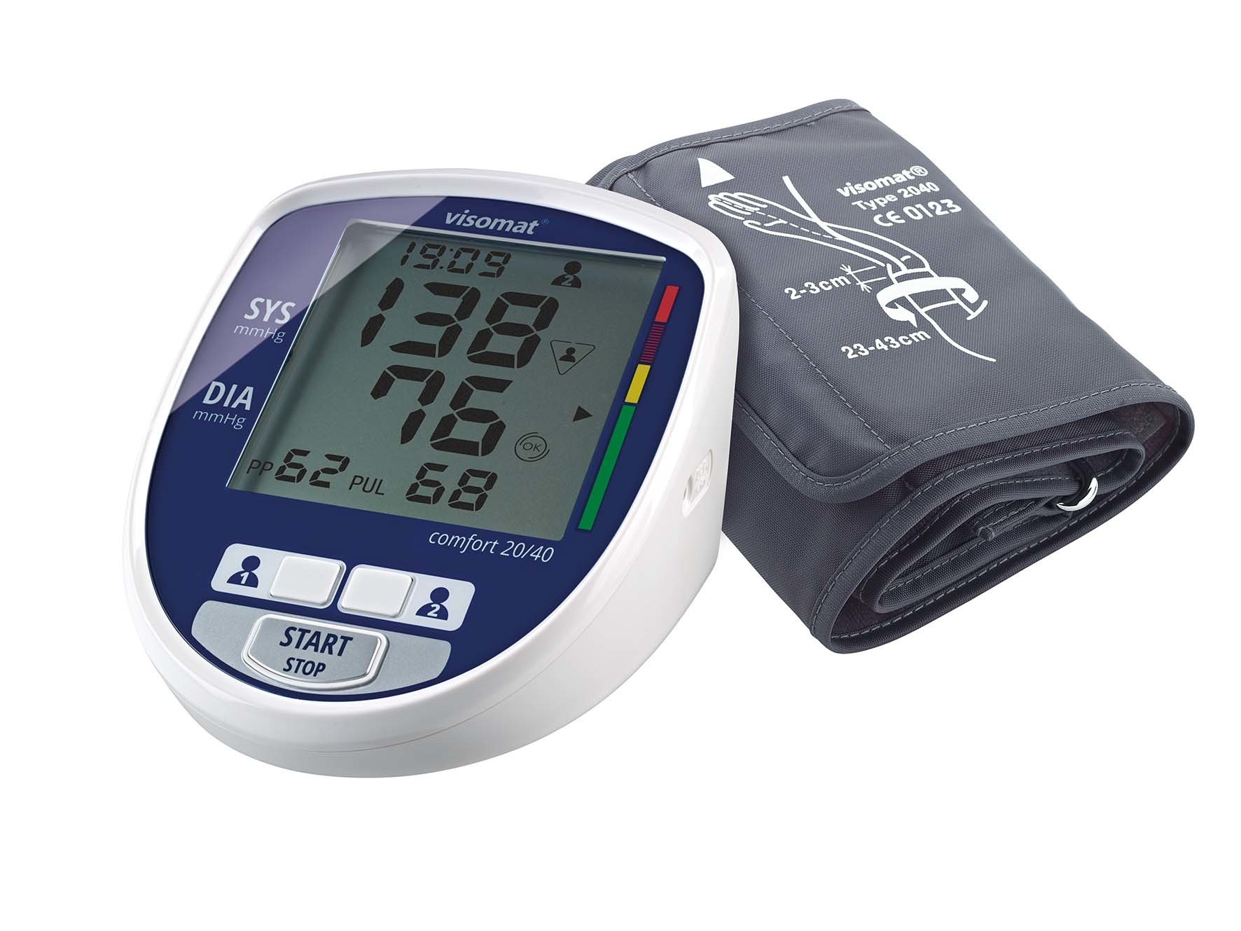 Visomat Comfort 20/40 Bloeddrukmeter (BLCOMFORT20/40)
