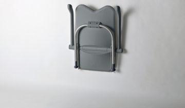 Relax douchezitting - met armsteunen en steunpoten-volcan grey - Etac
