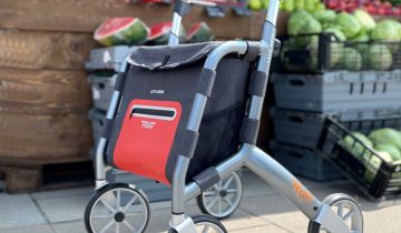 Mobio rollator Let's Shop - inclusief boodschappentas 25L