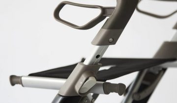ByAcre Carbon Ultralight carbon rollator ultralicht en compact opvouwbaar Groen