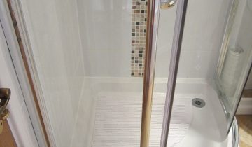 Anti-slip douchemat hoek - wit - StayPut