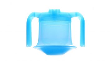 Tuimelbeker Blauw Drinkbeker – Glow in the Dark - Anti-lek