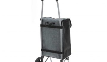 Mini Shopper 2.0 | Lichte opvouwbare boodschappentrolley Antraciet