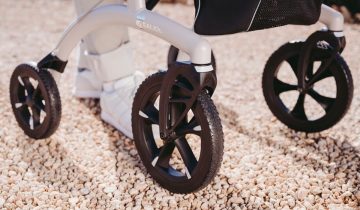 Saljol Rollator Aluminium AR62 Pearl Grey (6,4 kg)