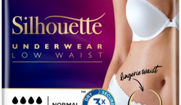 TENA Silhouette Normal Low Waist - M - Wit - 12 stuks