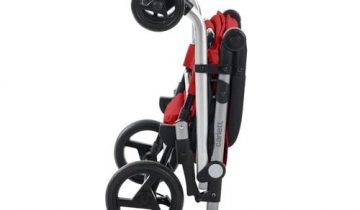 Carlett Classic Family Boodschappentrolley - Tasinhoud 64L - Koelvak 12L - 4 wielen - Lichtgewicht - Opvouwbaar - Rood