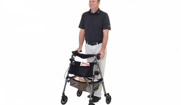 Fold N Go Rollator blauw