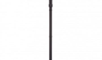 Opvouwbare wandelstok comfortgrip - zwart links