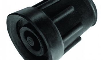Comforthulpmiddelen Kruk- en stokdoppen - 21 mm grijs