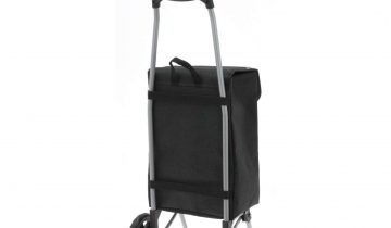 Mini Shopper 2.0 | Lichte opvouwbare boodschappentrolley Antraciet
