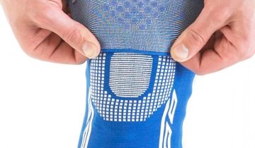 Airflow Plus stabiliserende knie support met siliconen patella kussen - XX-large - Neo G