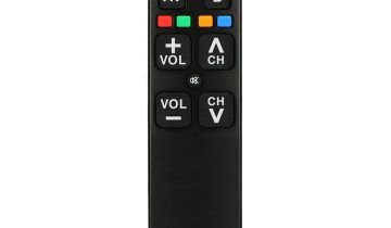 Fysic FC-REMOTE Universele Senioren afstandsbediening | Bedien eenvoudig 2 apparaten | Grote en duidelijke toetsen | zwart