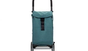 Carlett Classic Duo Boodschappentrolley - Tasinhoud 53L - Koelvak 10L - 4 wielen - Lichtgewicht - Opvouwbaar - Grijs