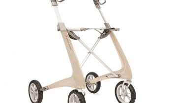 ByAcre Carbon Ultralight carbon rollator ultralicht en compact opvouwbaar Groen