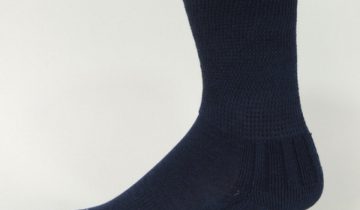 Ecosox diabetessokken zwart, maat 36-42
