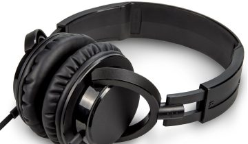 Fysic FH-15 Koptelefoon - Met volumeregeling en verlengkabel 3 meter - Zwart
