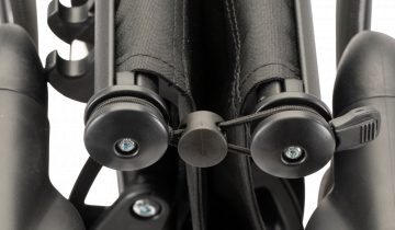 MultiMotion Carbon lichtgewicht carbon rollator met softwielen MultiMotion Carbon rollator rood