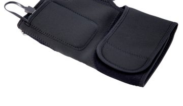 Fysic FHP-180R Warmtebandage knie rechts - Warmte pad voor de rechterknie - Zwart