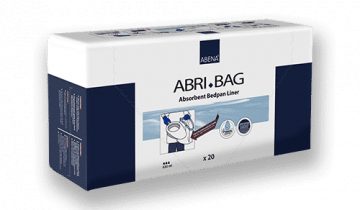Abena Abri-Bag Wegwerp Bedpanzakken - 20 Stuks - Bedpan beschermzakken met Absorberende Inlegger