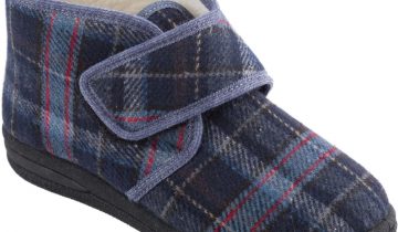 MSF pantoffel - geruit hoog model maat 40 - Verbandpantoffel