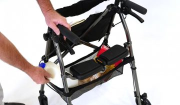 Fold N Go Rollator blauw