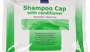 ABENA Shampoo Cap met Conditioner - 1 Stuk - Reinigt en Verzorgt Haar en Hoofdhuid - Parfumvrij en Kleurstofvrij - Haren Wassen Zonder Water