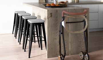 Let's Dream: Luxe binnenrollator Zwart