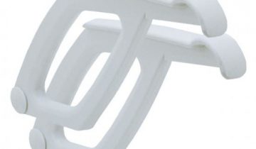 Invacare Aquatec 90000 toiletverhoger + 6cm met deksel en armleuning, wit 831111
