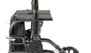 MultiMotion  Duo rollator antraciet (rollator & rolstoel in 1)