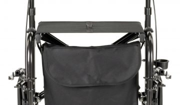 MultiMotion  Duo rollator antraciet (rollator & rolstoel in 1)