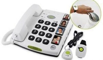 Doro Care SecurePlus 347 - Vaste telefoon - Wit