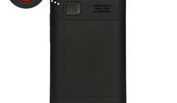Fysic F15 – Eenvoudige Mobiele Klaptelefoon voor Senioren – 4G GSM met SOS Paniekknop – Zwart