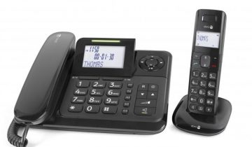 Doro Comfort 4005 - Duo DECT telefoon - Zwart