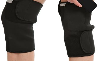 Fysic FHP-180R Warmtebandage knie rechts - Warmte pad voor de rechterknie - Zwart