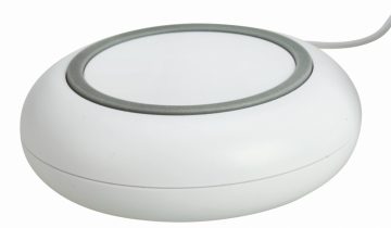 TFA Dostmann 60.2538.02 Wekker Zendergestuurd Wit, Groen Alarmtijden: 2