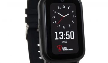 LifeWatcher Senior 4G Alarmhorloge 4G – SOS Noodknop – GPS & Veilige Zones – Intercomfunctie – CareTogether – Inclusief Simkaart & App