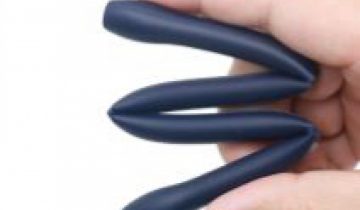 TravelStraw opvouwbaar siliconen rietje blauw
