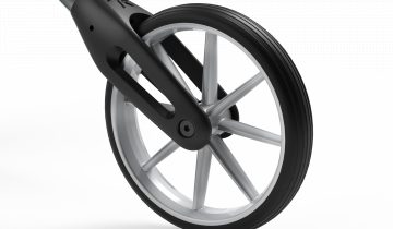 Let's Move: een ideale allround rollator Zwart
