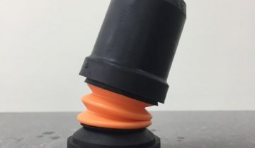 Flexyfoot stokdop - 25 mm grijs