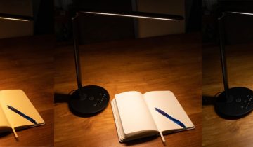 SBR Flex Bureaulamp - Daglichtlamp voor Hobby - Volledig Verstelbaar - Dimbare Led Lamp - 5 Lichtkleuren Leeslamp - Zwart