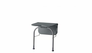 Relax douchezitting - met steunpoten-volcan grey - Etac