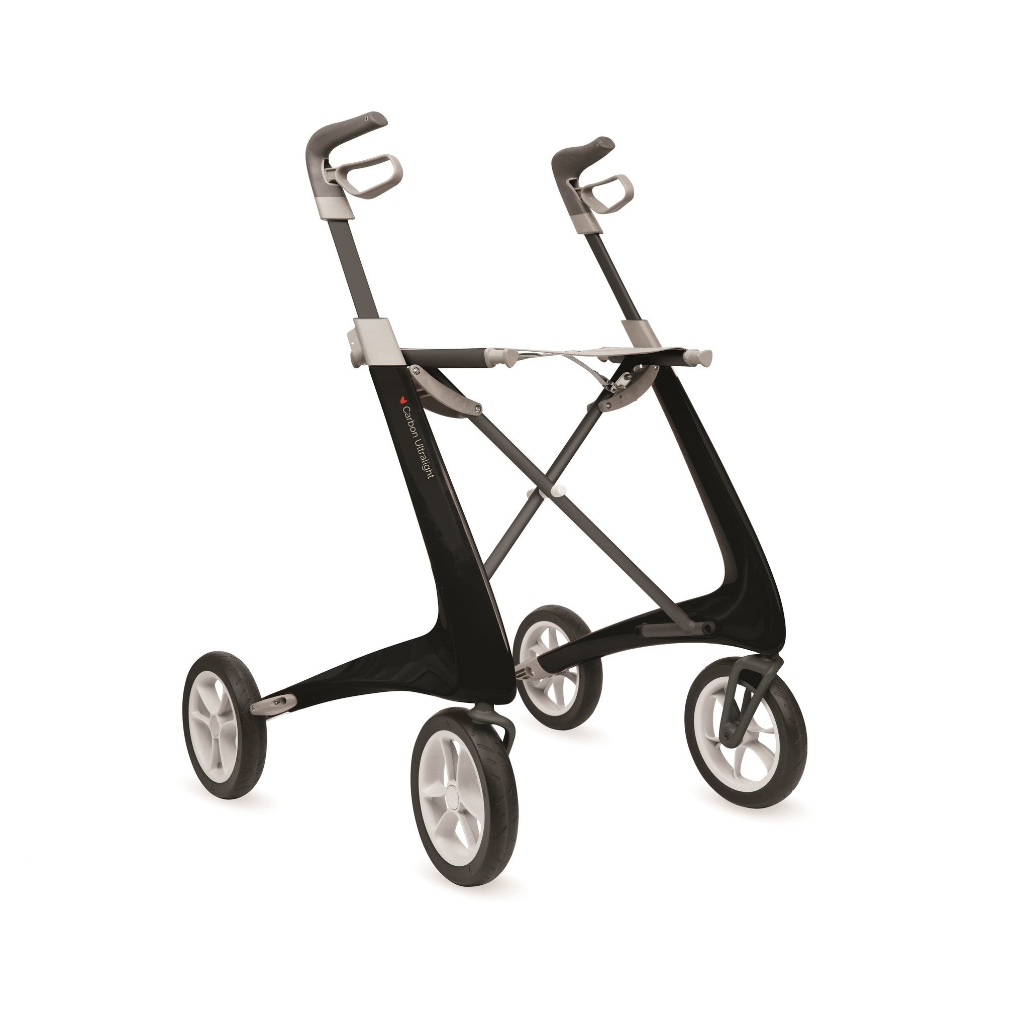 ByAcre Carbon Ultralight carbon rollator ultralicht en compact opvouwbaar Groen