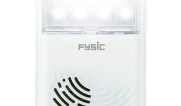 Fysic FD-35 Telefoonbelversterker met extra luide bel en flitslicht - Extra telefoonbel met flitser