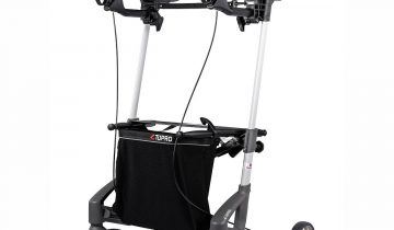 TOPRO Troja Walker 2 Onderarm Rollator – Lichtgewicht, Stabiel en Comfortabel - Zilver Extra Small