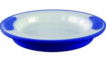 Adhome Warmhoudbord Ornamin Diameter 25,5 cm - 4,2 cm hoog - kleur: rood